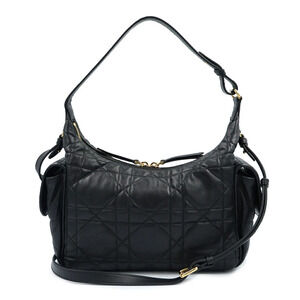 Christian Dior D Dream Cannage Lambskin Black Crossbody